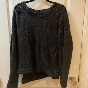Navy Wildfox sweater
